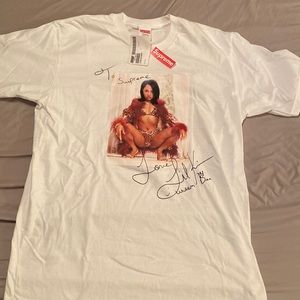 Supreme Lil Kim White Tee